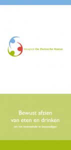 Hospice De Duinsche Hoeve_Folder Bewust afzien van eten en drinken